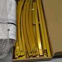 Wokceer Wedding Arch Backdrop Stand 8FT, 7.2FT, 6.6FT Set of 3 Gold Metal Arch Backdrop Stand for Wedding Ceremony Baby Shower Birthday Party Garden Floral Balloon Arch Decoration