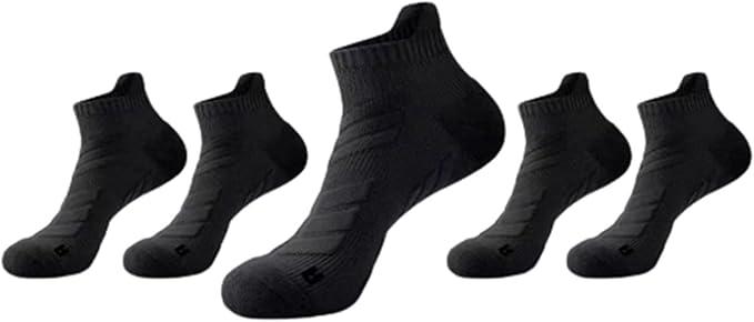 Anti Odor Socks Women Ankle, Running Breathable Socks, Cotton Crew Socks, Stink Prevention Hosiery 5 Pairs