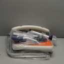 Shower Chair for Inside Shower, Padded Shower Seat Chair with Arms and Back, 6-Level Adjustable Shower Stool Chair for Elderly and Disabled, 550 LB Heavy Duty Handicap Shower Bath Chair