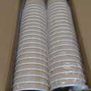 120 Count 8 oz Coffee Cups, Insulated Ripple Wall Paper Hot Cups, Leak-Proof Paper Cups for Coffee, Tea, Cocoa, Perfect for Office, Party, Travel