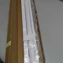 No Drill Cordless Vinyl Mini Blinds,White,25.5" W x 48" H | 1", No Tools, Horizontal Window Blinds, Light Filtering, Indoor Windows