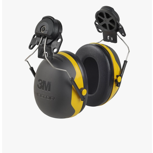 3M PELTOR Hearing Protection Earmuffs, X2 Series, Noise Protection NRR 24 dB, Construction, Manufacturing, Maintenance