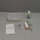 Momcozy Bottle Brush Kit, Innovative Push-Press Design for Better Cleaning - Baby Bottle Cleaner Brush for Baby Bottle, Breast Pumps, Nipples, and More - Can Generate Foam for Better Cleaning, Green (Press Bubble Style)