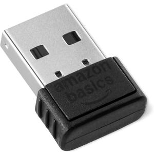 Amazon Basics Bluetooth 5.4 USB Adapter Dongle for PC, USB Receiver for Bluetooth Mouse, Keyboard, Laptop, Windows 11/10/8.1 Compatible