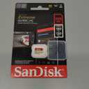 SanDisk 256GB Extreme microSDXC UHS-I Memory Card with Adapter - Up to 190MB/s, C10, U3, V30, 4K, 5K, A2, Micro SD Card - SDSQXAV-256G-GN6MA