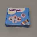 WATINC 5Pcs Embroidery Kit for Kids Stamped Cross Stitch DIY Key Chain with Woodland Animal Patterns Needlepoint Starter Kits Craft Supplies for Beginners Adults Schoolbag