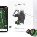 Arccos Smart Sensors: Automatic Golf Game Tracking System, A.I. Powered GPS Rangefinder & Smart Club Distances (Green)