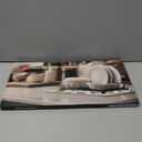 Dark Gray Dish Drying Mats 20" x 15", XL Kitchen Drying Mat for Counter, Microfiber Dish Dryer Mat, Microfiber Dish Rack Mat, Foldable Dish Drying Pad for Dishes, Pots, Pans (Dark Gray)