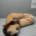 ninazy Lion Bed Snake 6 FT Long Pillow for Bed – Decorative Plush Cushion Long Body Pillow – Large Stuffed Animals – Body Pillows for Adults & Kids – Giant Stuffed Animal Cozy Room Decor