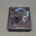 Gaming Headset for PC, Ps5, Switch, Mobile, Gaming Headphones for Nintendo with Noise Canceling Mic, Deep Bass Stereo Sound (Black Blue)