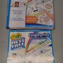 Crayola Color Wonder Mess Free Fingerprint Activity Book, Finger Painting Alternative, Arts & Crafts Gift for Kids Ages 3+