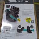 Evenflo Revolve360 Slim 2-in-1 Rotating Car Seat
with Quick Clean Cover, Rear-Facing and Forward-Facing Modes, Infant-6 Years, 4-65 lbs (Salem Black)