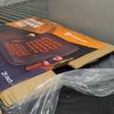 HOPERAN Heated Stadium Seats for Bleachers with Back Support and Wide Cushion, Extra Portable Bleacher Seat Foldable Stadium Chair, USB 3 Levels of Heat, 5 Pockets for Outdoor Camping Games Sports (1pc Black)