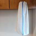 Dark White Ultra Soft Dish Towels  Premium Quality, Soft, Kitchen Towels  Durable for Daily Use in Cooking, Cleaning and More  Ideal for Homes and Professional Kitchens (6, Blue Stripe)