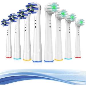 Replacement Toothbrush Heads for Oral B Braun, 8 Pack Professional Electric Toothbrush Heads, Precision Clean Brush Heads Refill Compatible with Oral-B 7000/Pro 1000/9600/ 5000/3000/8000 (8pack)