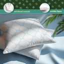 Blue Coquette Bow Pillow Covers 18x18, Coquette Room Decor,Girly Bedroom Decor, Bow Room DecorCoquette Stuff, Set of 2