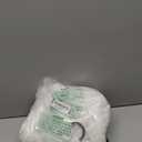 NICETOWN White Sheer Linen Curtains 84 inch Length, Grommet Semi Sheer Flax Texture Balance Privacy & Light Casual Vertical Drapes for Bedroom/Living Room, 72" Wide Total 2 Panels