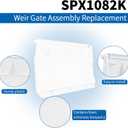 SPX1082CA Pool Skimmer Basket & SPX1082K Pool Skimmer Weir Door Compatible with Hayward & Aladdin B-152 Skimmer Models SP1082 SP1083 SP1084 1085 1086 SP1075 1075T 1076 1077 (White)