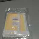 Glow in The Dark Party Supplies,3 Pack Neon Party Decorations,9.9 X 6.6 ft Fluorescent Tinsel Foil Fringe Curtains Macaron Yellow,Photo Booth Prop Backdrop Streamer for Birthday Party Streamer Decor