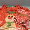Christmas Pajamas Set, Red Loungewear Sleepwear Pant Set Size L 