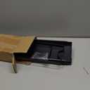 Kitchen Spice Rack Over The Stove, Shelf for Back of Stove, Stove Top Shelf for Seasoning Organizer, Over Oven Shelf, Countertop, Expandable Length 27.3''-32.6'', 4 Adjustable Height (Black, Normal)