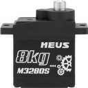 MEUS RACING 8KG Digital RC Micro Servo for Axial SCX24 Traxxas TRX4M Redcat Ascent-18 1/18 1/24 RC Crawler, NOT for Stock SCX24 Servo Mount(M3280S)