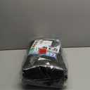 Black Tarp 12x16 Feet, 10 Mil Thick Waterproof Poly Tarps Cover UV Resistant, Rip & Tear Proof with Metal Grommets Every 20 Inches