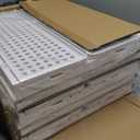 5 Pack Folding Closet Organizers Storage Box, Stackable Storage Bins, Plastic Drawer Basket Closet Storage for Wardrobe Cupboard Kitchen Bathroom Office 5L (White)