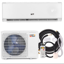 24000 BTU Wifi Enabled Mini Split Air Conditioner & Heater with Heat Pump Black/White (Box 2 Of 2)