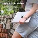 EooCoo Compatible with MacBook Air 15 inch Case M5 2026 2025 2024 2023 M4 M3 M2 Model A3448 A3241 A3114 A2941, Transparent Plastic Hard Shell Cover, Smooth Shiny Surface, Crystal Clear