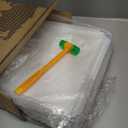 HOMIDEC Shoe Rack, 4 Tier Shoe Storage Cabinet 16 Pair Plastic Shoe Shelves Organizer for Closet Hallway Bedroom Entryway (White)  2 by 4