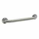 Zenna Home Stainless Steel Bathroom Grab Bar 18", Brushed Nickel
