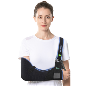 VELPEAU Arm Sling Shoulder Immobilizer for Women and Men, fit Left or Right Arm - Rotator Cuff Support Brace - Medical Sling for Shoulder, Clavicle, Elbow Injury