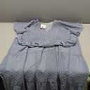 PRETTYGARDEN Summer Dresses for Women 2026 Boho Swiss Dot Smocked Square Neck Short Sleeve Spring Wedding Guest Maxi Dress, 2XL