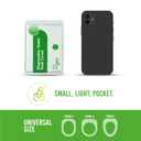 2 x LAC Toilet Seat Covers Disposable Flushable (60 Pack), Portable Paper Toilet Seat Cover for Adult and Kids Potty Training, Travel Accessories for Public Restrooms Airplane Camping