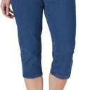 Chic Classic Collection Women's Easy-Fit Elastic Waist Pull-On Capri Pant (16)