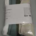 david's kids 4 Pack Baby Muslin Swaddle Blankets 47" x 47", 100% Cotton Swaddle Wrap for Boys Girls, Ultra Soft Breathable Receiving Blanket for Newborns, Dusty Blue & Sage Green & White Cap & Sepia