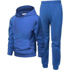 Arshiner 2 Piece Outfit Boys Pullover Hoodies Sweatshirt Suit For Kids Tracksuit Set (9-10 Years)