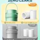 22oz Breast Milk Cooler Bottle for Travel & Outdoor Use, Portable Breastmilk Chiller with 24-Hour 360 Cooling, Larger Capacity with 2 Baby Bottles for Breast Milk Storage