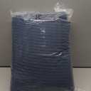 WRENSONGE King Size Quilt-3 Pieces Lightweight Navy Blue Bedspreads King Quilt Bedding Set for All Season, Soft Summer Coverlet with 2 Pillow Shams Suitable for Bed & Couch