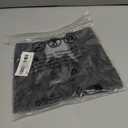 Women Micro Booty Shorts Cheeky Ribbed Knit Lounge Shorts (Black, M)