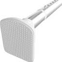 Oxdigi Tension Curtain Rods Adjustable Shower Curtain Rod Spring Tension 102.8-122.4 Inches, Curtain Rod No Drill No Rust Nonslip Heavy Duty for Bathroom, Window, Closet, Room Divider, Stainless Steel