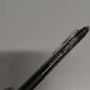 ParKoo Retractable Erasable Gel Pens Clicker, Fine Point, Make Mistake Disappear, Black Ink for Note Taking and Crossword Puzzles, 6-Pack