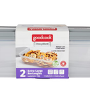 Goodcook Everyware Rectangle 1 Gallon Food Storage Container 4 Pack