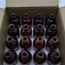 YOUEON 16 Pack Amber Glass Bud Vases, Small Bud Vases in Bulk, Glass Flower Vases for Centerpieces, Vintage Decorative Bottle Vases for Flowers, Home Decor, Wedding Reception, Office (Brown)