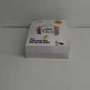 Turbo Bee 50 Sets 32 OZ Clear Plastic Cups with Lids and Straws, Disposable To Go Iced coffee cups with lids for Cold Drinks, Smoothie, and Slushie