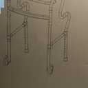 Walkers for Seniors, Folding Walker, Narrow Walkers for Small Spaces, Standard Walker Height Adjustable, Front Wheeled Rolling Walker, Upright Mobility Aid for Seniors and Handicap, Up to 300 Pounds (300Lbs/Aluminum Alloy)