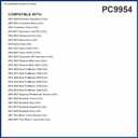 PG Cabin Air Filter PC9954 | Fits 2014-2025 Ram ProMaster 2500, ProMaster 1500, ProMaster 3500, 2023-2024 Airstream Rangeline, 2024-2025 Ram ProMaster EV, 2016 Itasca Viva
