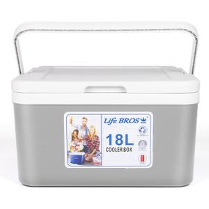 11Qt 19Qt Insulated Portable Cooler Leak-Proof Ice Chest Lunch Box Hard Coolers with Extra Ice Pack for BBQ, Camping, Pincnic