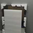 Mirrorons 18x24 Frameless Bathroom Mirror, Rounded Corner Bathroom Vanity Mirror, Modern Wall Mounted Vanity Mirror for Living Room, Bedroom, Entryway (Horizontal/Vertical)